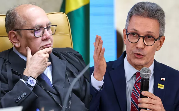 Gilmar Mendes e Romeu Zema