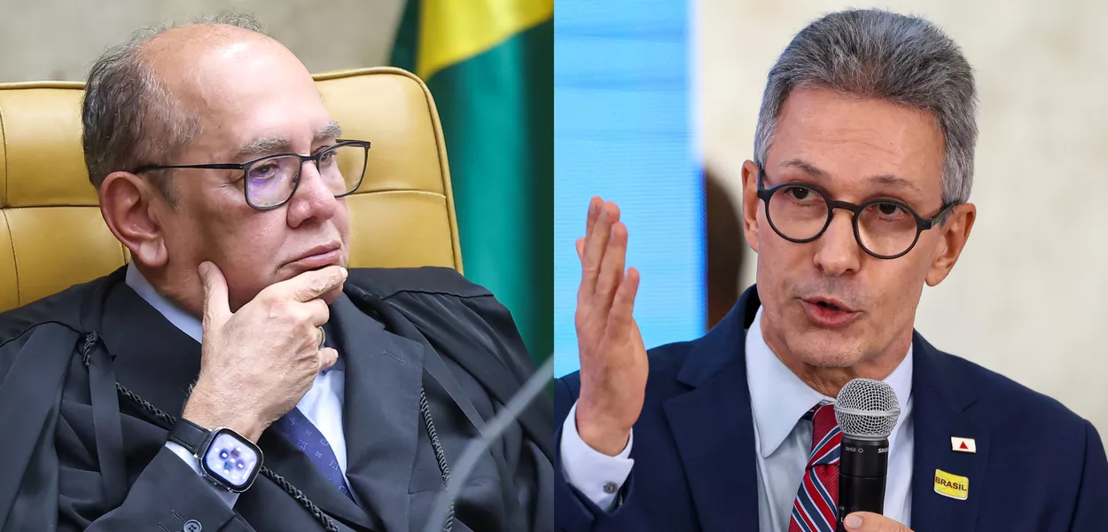 Gilmar Mendes e Romeu Zema