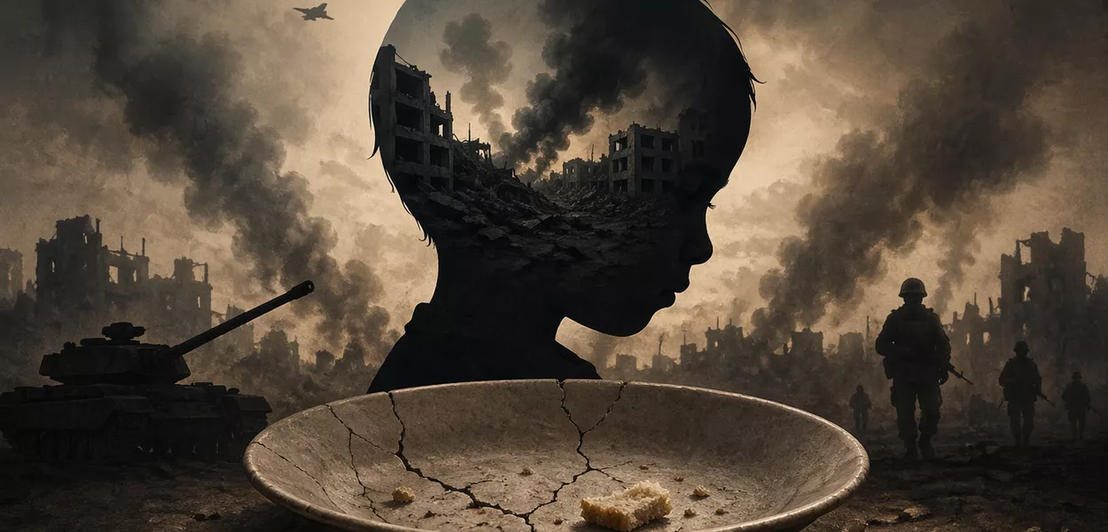 As guerras são a principal causa da fome no mundo