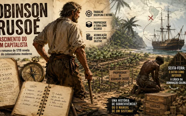 Robinson Crusoé e o nascimento do homem capitalista: como um romance de 1719 revela as bases do colonialismo moderno