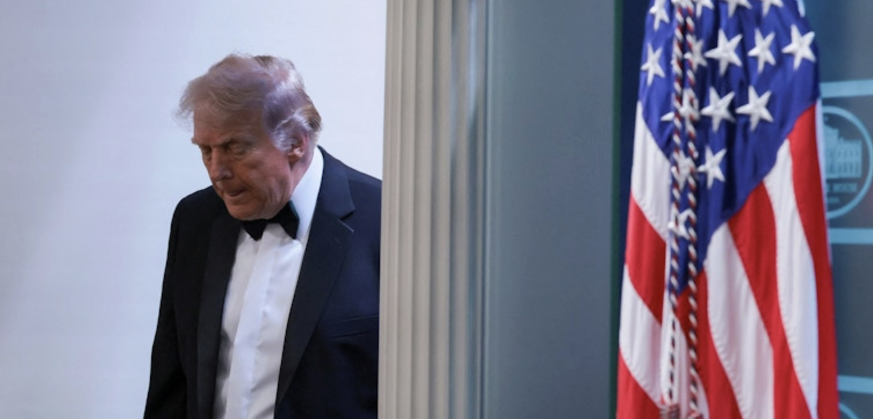 AtlasIntel: 54,8% dos brasileiros têm imagem negativa de Trump