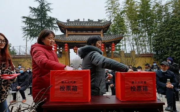 Votação na China