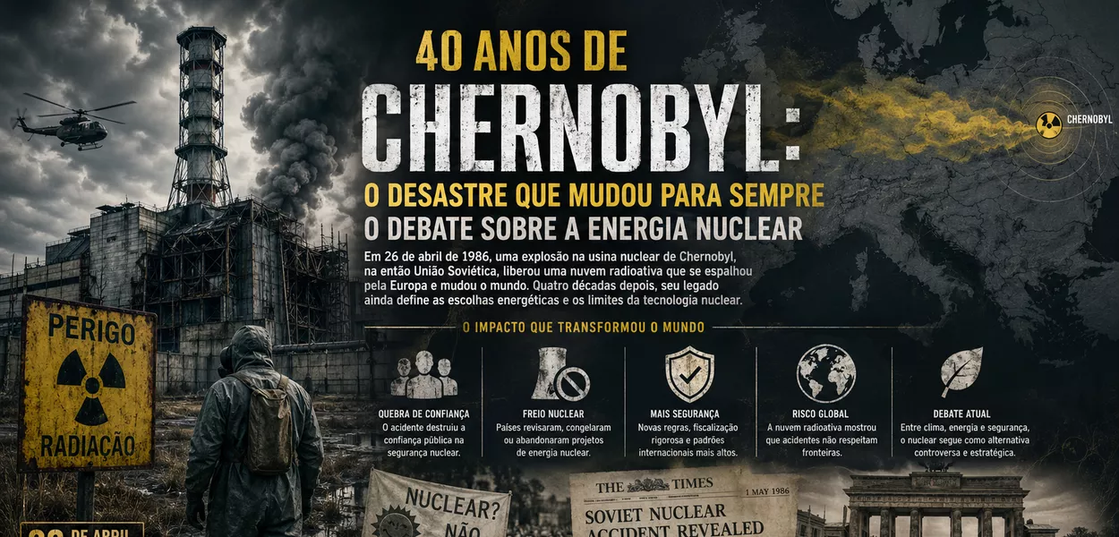 40 anos do desastre de Chernobyl
