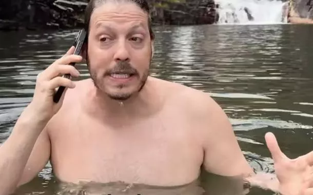 O humorista debochou da necessidade de se afirmar homem e também apontou várias hipocrisias presentes no discurso. 