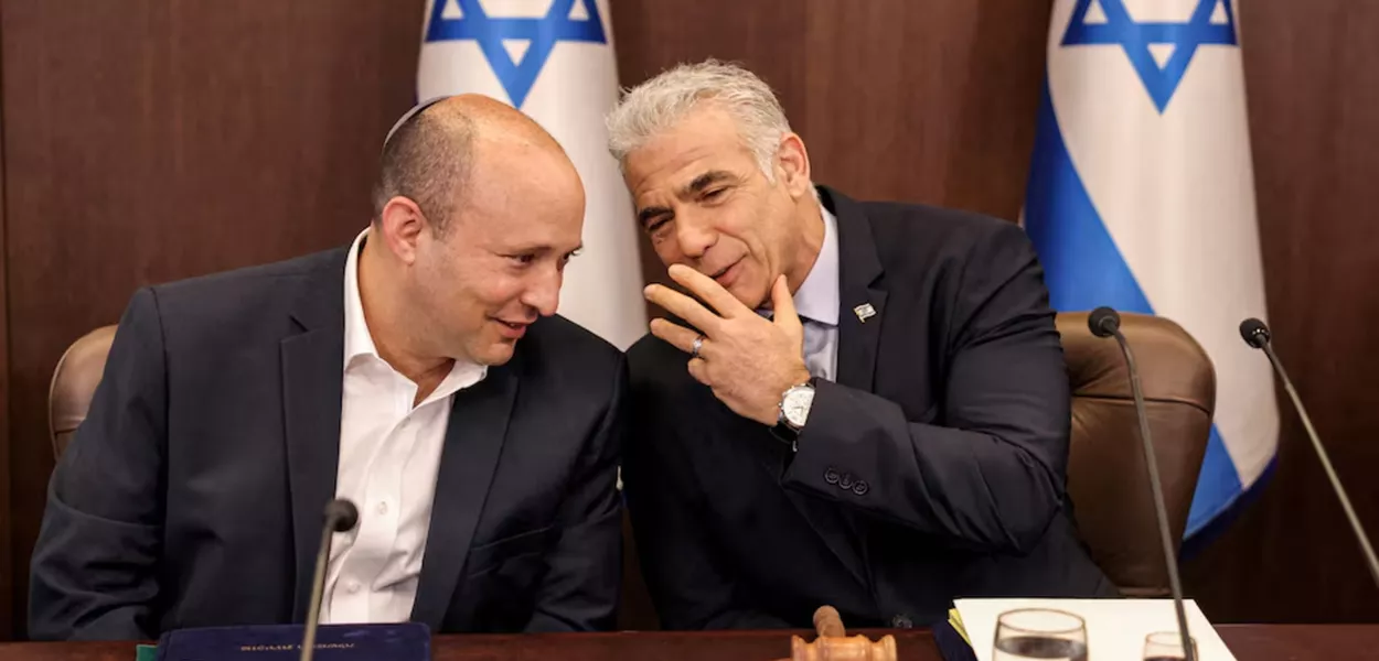 Naftali Bennett e Yair Lapid