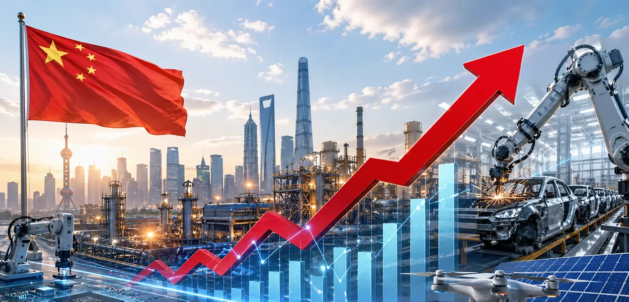 Alta tecnologia puxa economia da China