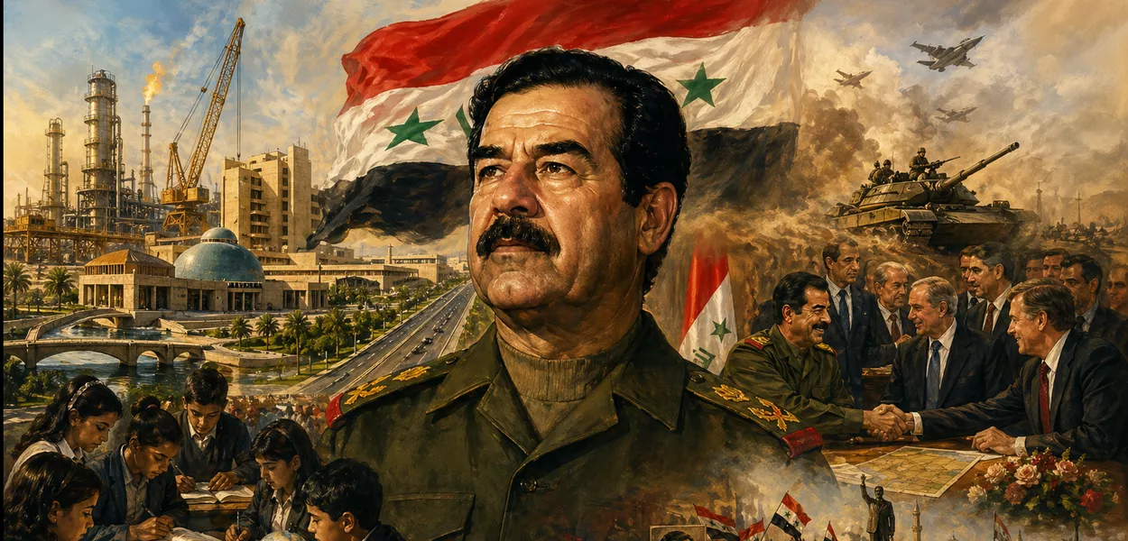 As contradições de Saddam Hussein