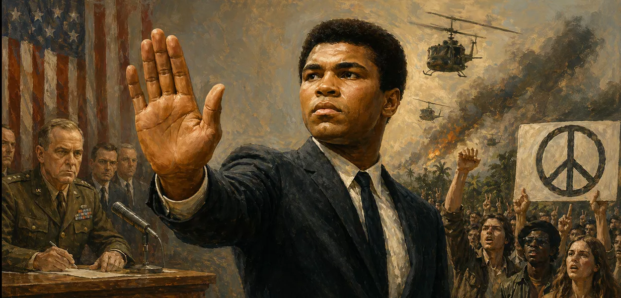 Muhammad Ali resistiu ao Império