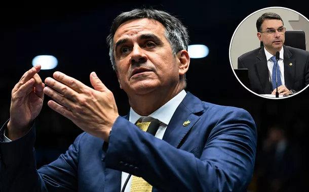 Ciro Nogueira e Flávio Bolsonaro