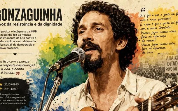 Gonzaguinha, símbolo da resistência democrática e da dignidade popular na música brasileira