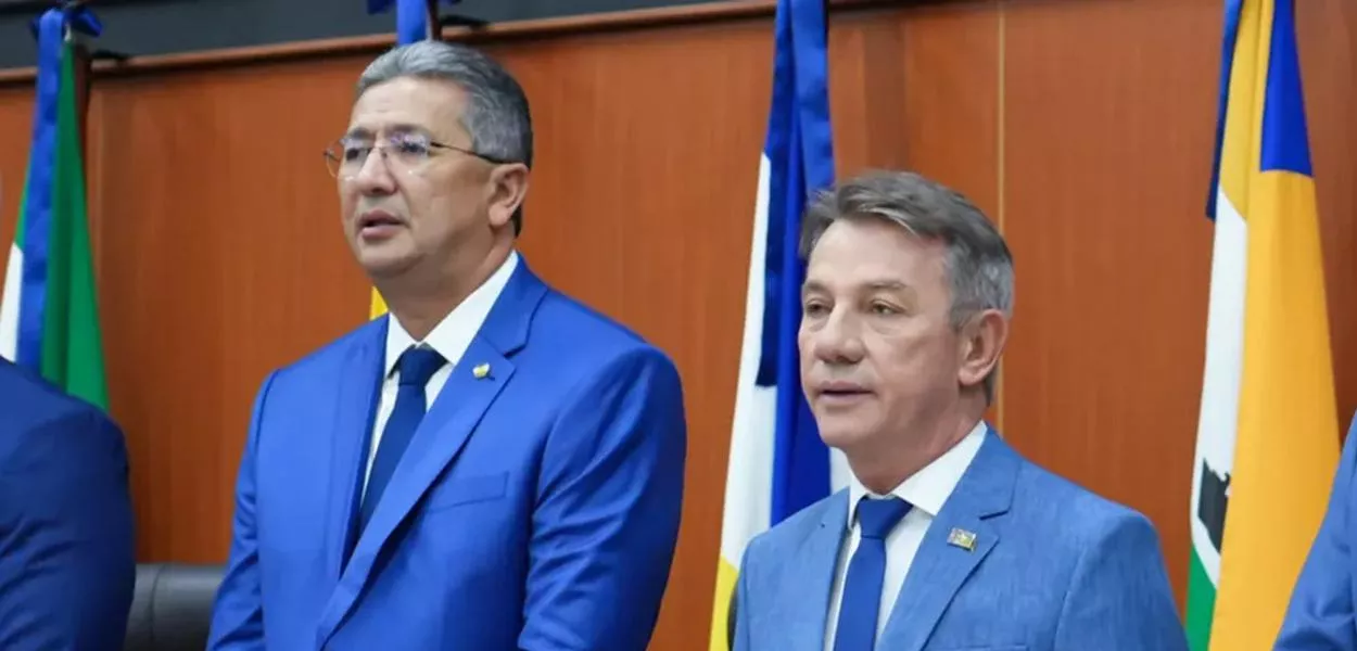 Edilson Damião e Antonio Denarium