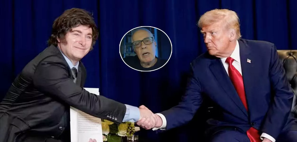 Javier Milei, Ricardo Almeida e Donald Trump