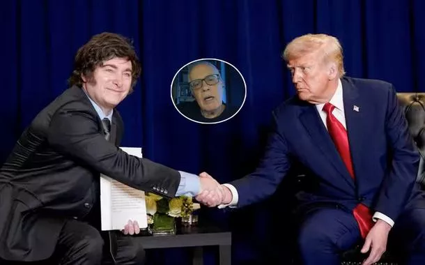 Javier Milei, Ricardo Almeida e Donald Trump