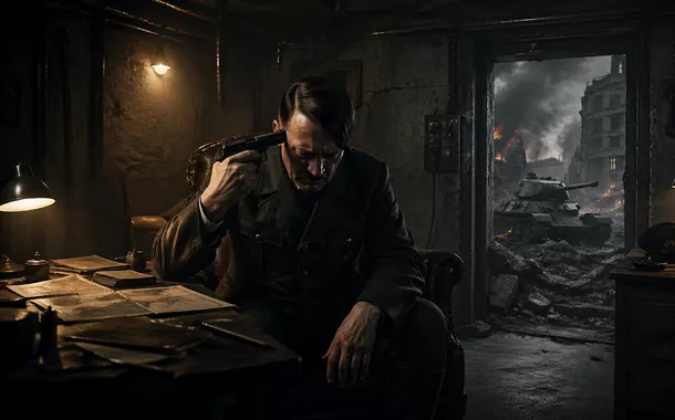Os últimos momentos de Hitler