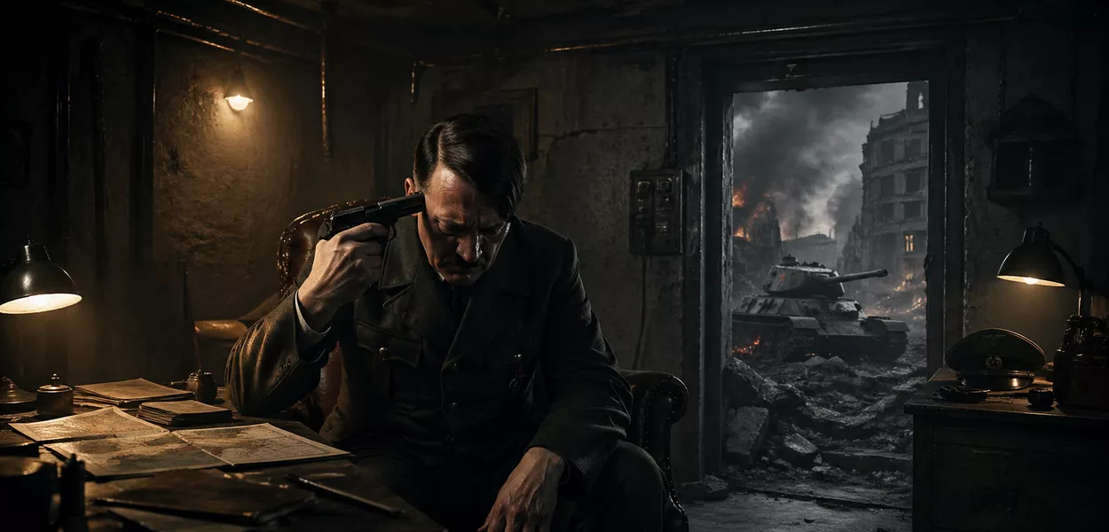 Os últimos momentos de Hitler