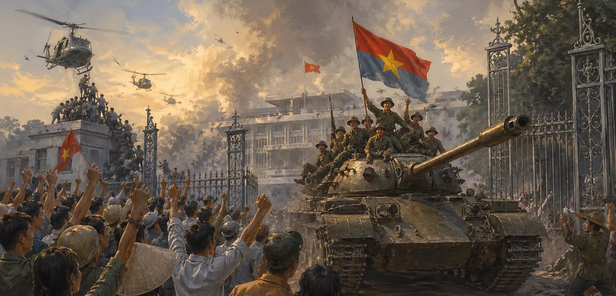 Derrota histórica dos EUA no Vietnã completa 51 anos e simboliza colapso de intervenção imperialista