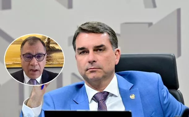 Jorge Folena e Flávio Bolsonaro