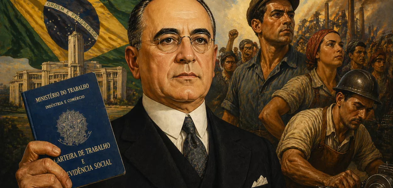 Entenda como se deu a criação da CLT por Getúlio Vargas e a consolidação dos direitos trabalhistas no Brasil