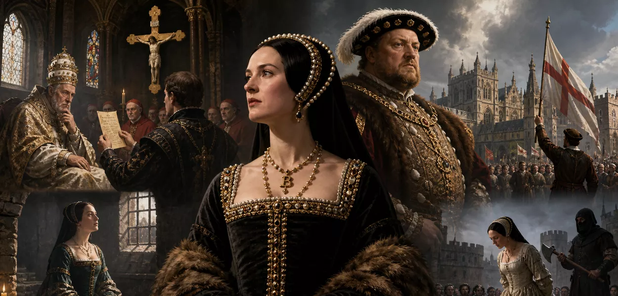 Ana Bolena e a ruptura que mudou a Inglaterra, a religião e o papel das mulheres na história