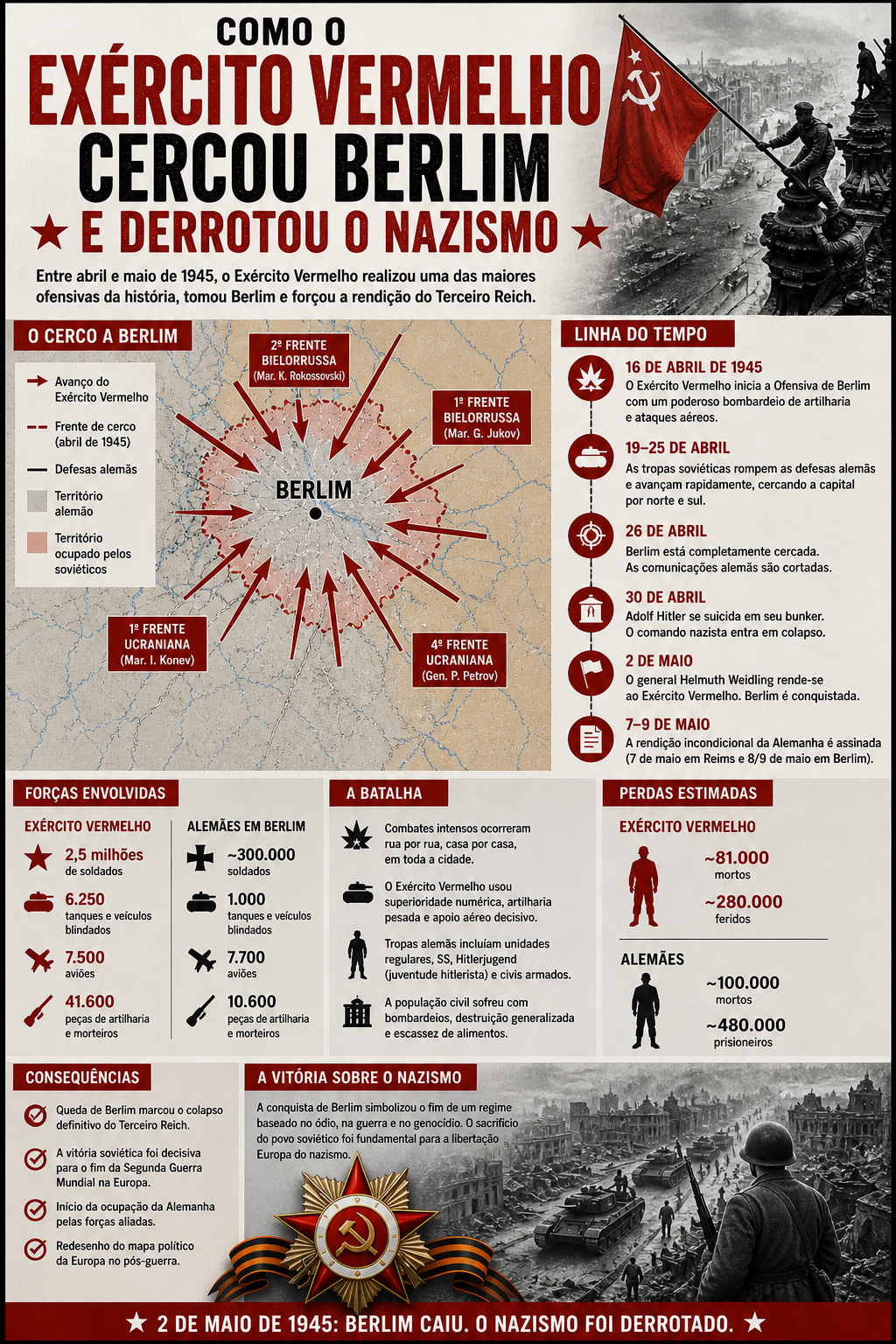 A vitória do Exército Vermelho