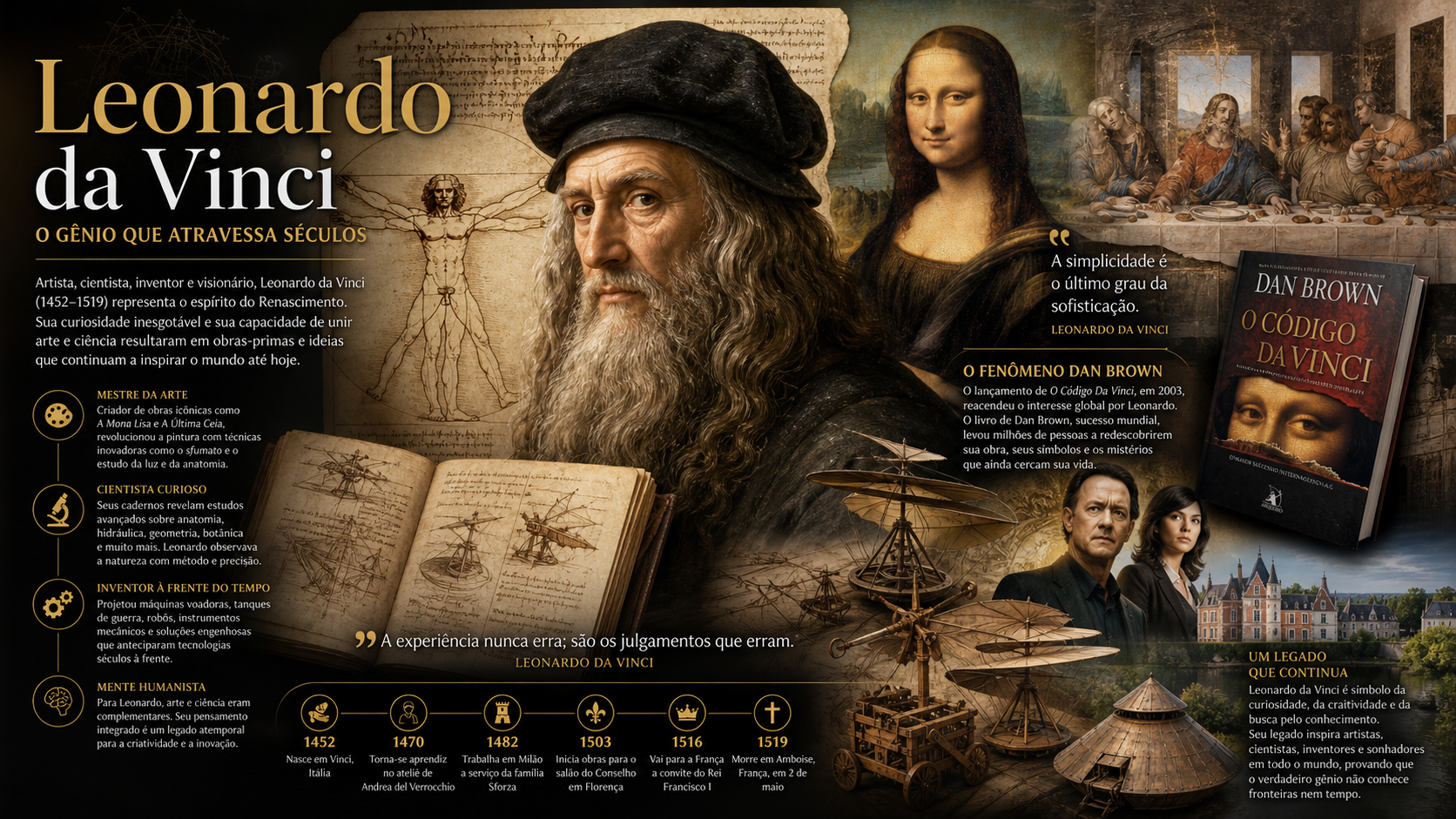 O legado de Leonardo da Vinci