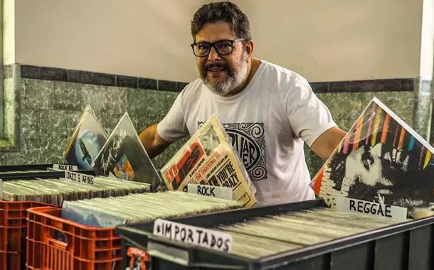 Sidney Pereira Rosa, empreendedor do mercado de discos de vinil há mais de 10 anos