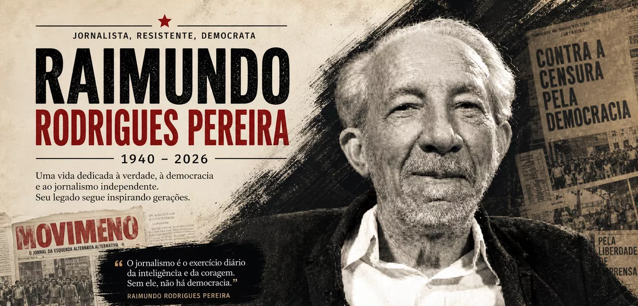 Morre Raimundo Rodrigues Pereira, fundador do jornal Movimento e símbolo do jornalismo de resistência no Brasil