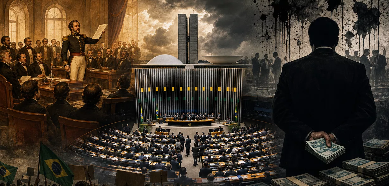 Parlamento brasileiro nasceu sob tensão, atravessou crises e chega ao século XXI sob questionamentos éticos e institucionais