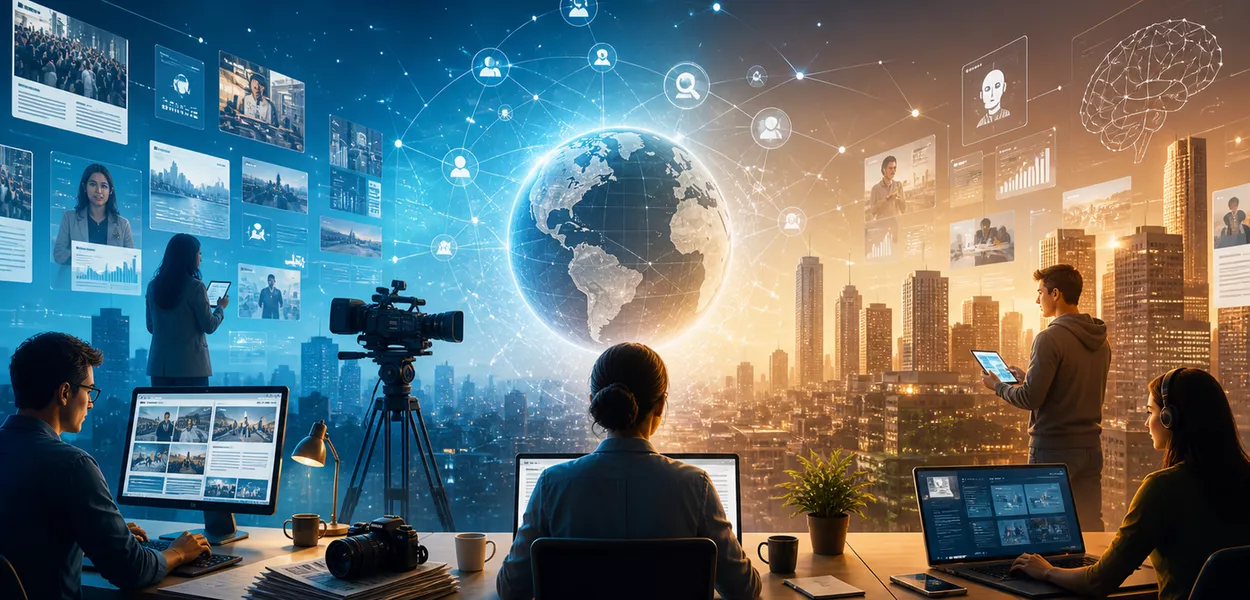 Crise e reinvenção: como a tecnologia abre novas oportunidades para o jornalismo global