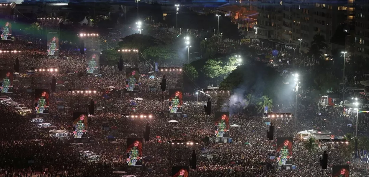 Show da Shakira em Copacabana