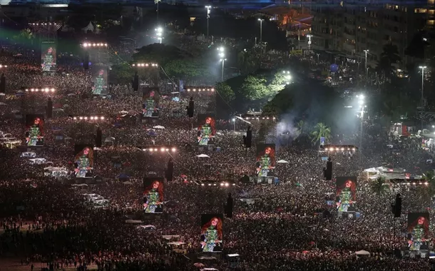 Show da Shakira em Copacabana