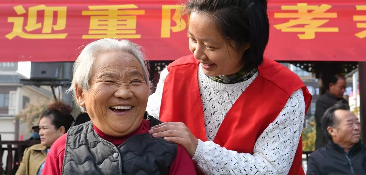 "A economia grisalha" na China