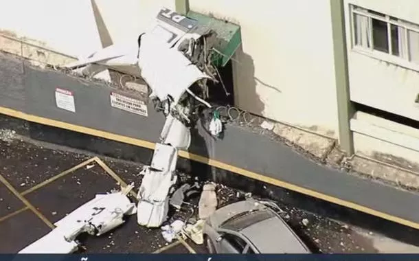 Avião que atingiu prédio em BH operava sem autorização comercial