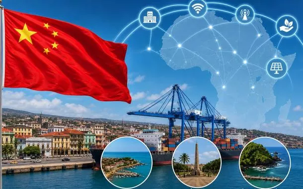China amplia presença econômica e tecnológica em países lusófonos da África Ocidental