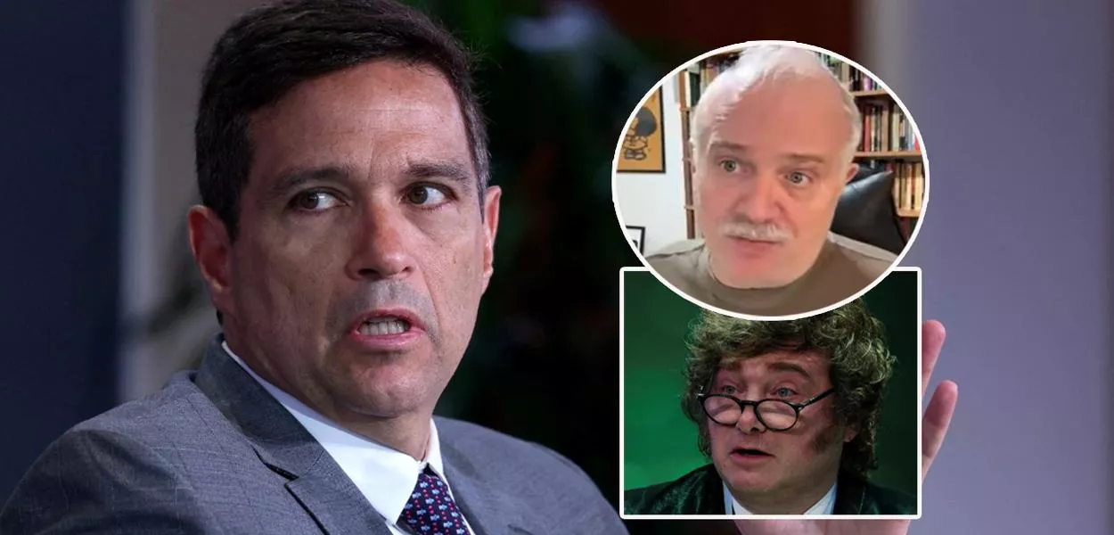 Roberto Campos Neto, Altamiro Borges e Javvier MIlei