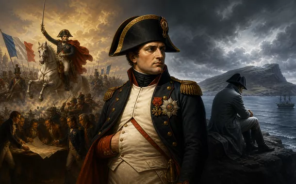 Ascensão e queda de Napoleão Bonaparte: do gênio militar à derrocada no exílio