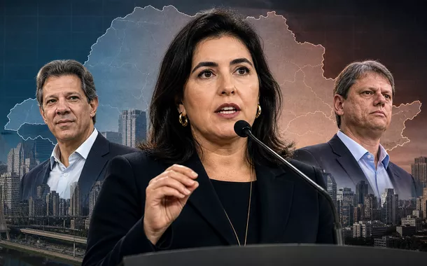 Tebet: Tarcísio tem telhado de vidro e Haddad pode vencer