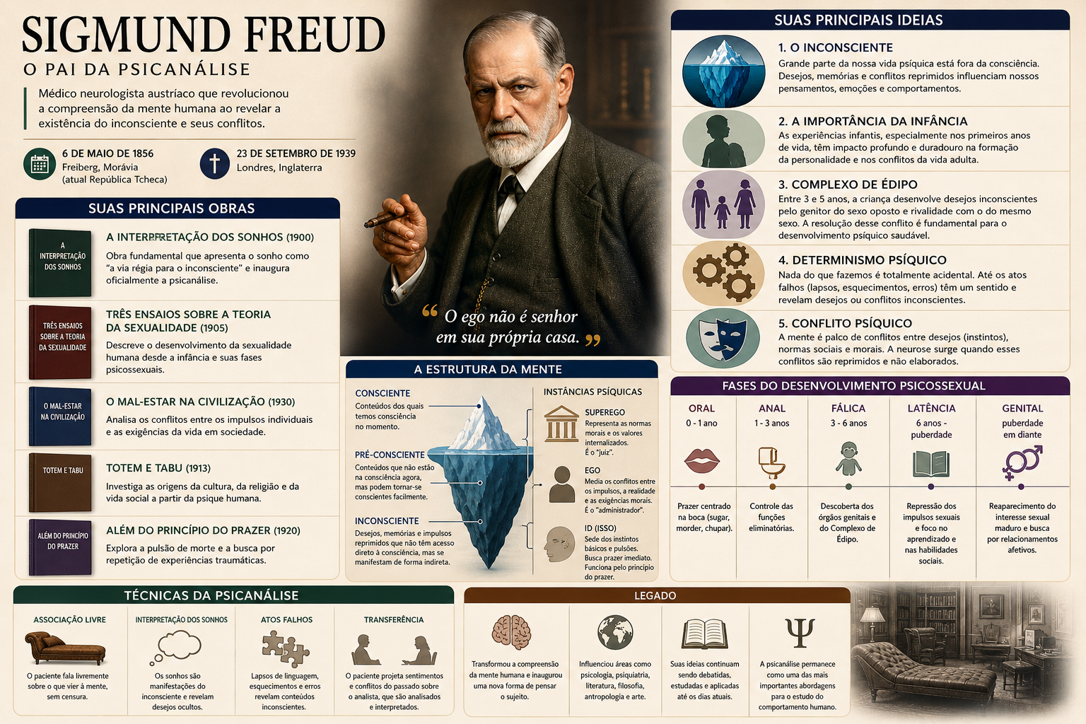 As principais ideias de Freud