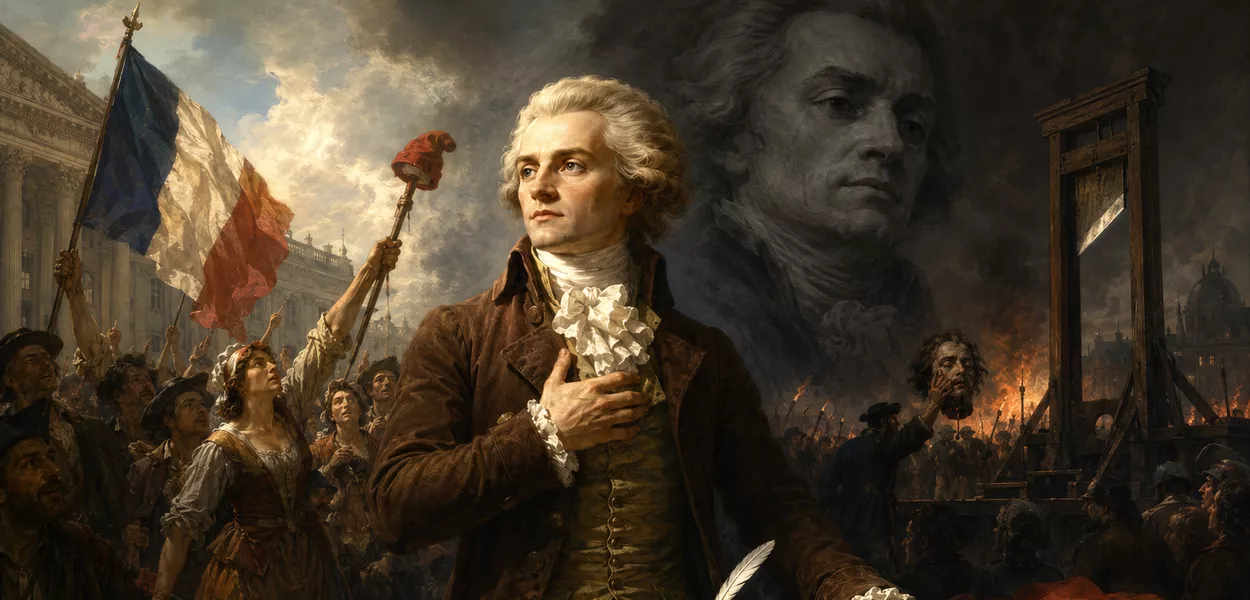 Robespierre: o arquiteto da virtude que mergulhou a Revolução Francesa no terror