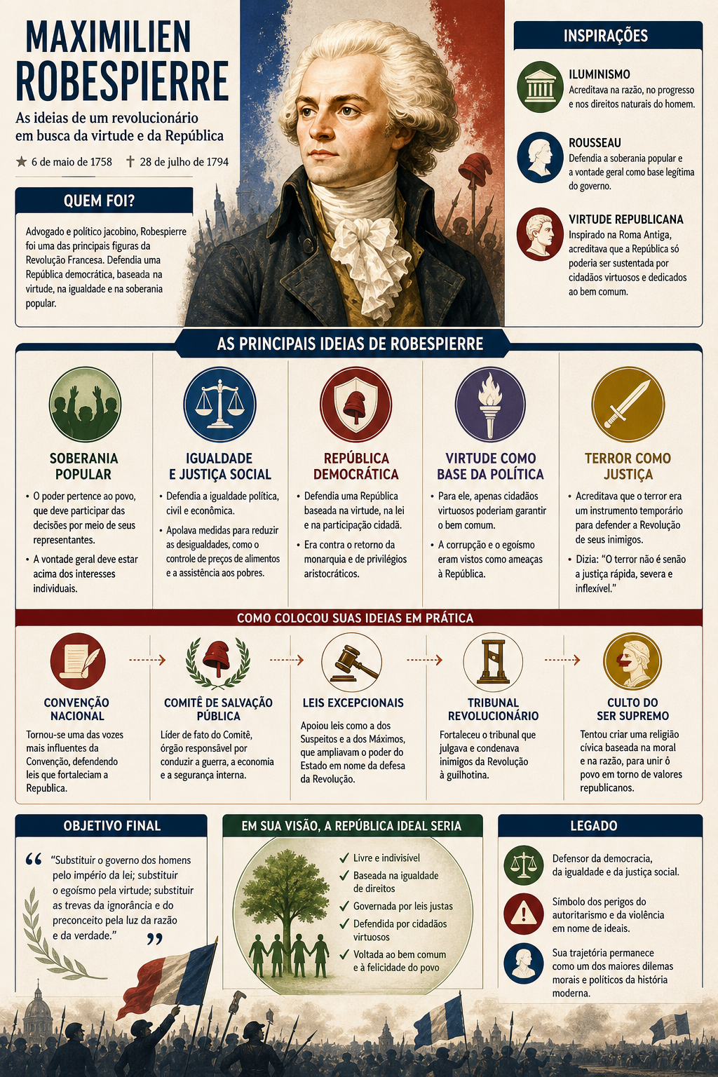 As ideias de Robespierre