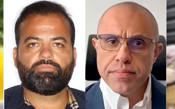 Da esq. para a dir: empresário Mohamad Hussein Mourad, o Primo; e Roberto Augusto Leme da Silva, o Beto Louco