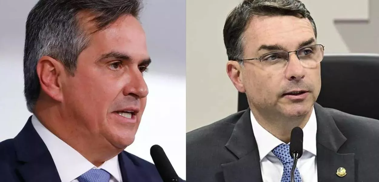 Ciro Nogueira e Flávio Bolsonaro