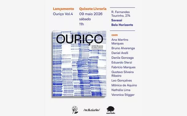 Revista Ouriço chega a BH com quarta edição dedicada à poesia, crítica e experimentação literária