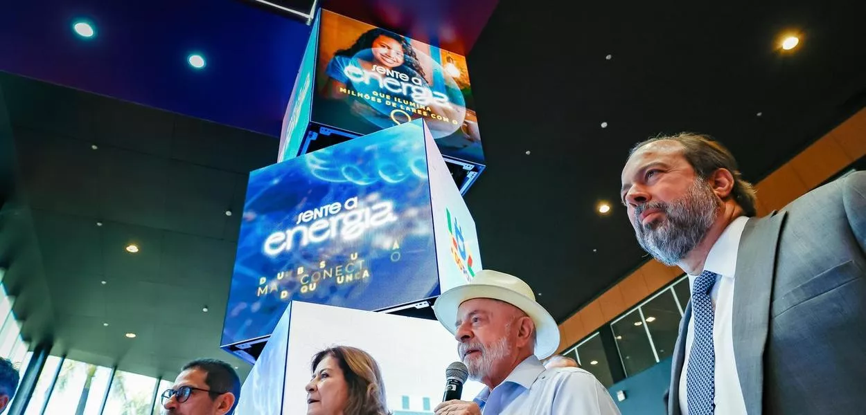 Presidente Lula durante o evento Sente a Energia, em Brasília  SEAUD/PR