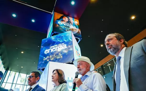 Presidente Lula durante o evento Sente a Energia, em Brasília  SEAUD/PR