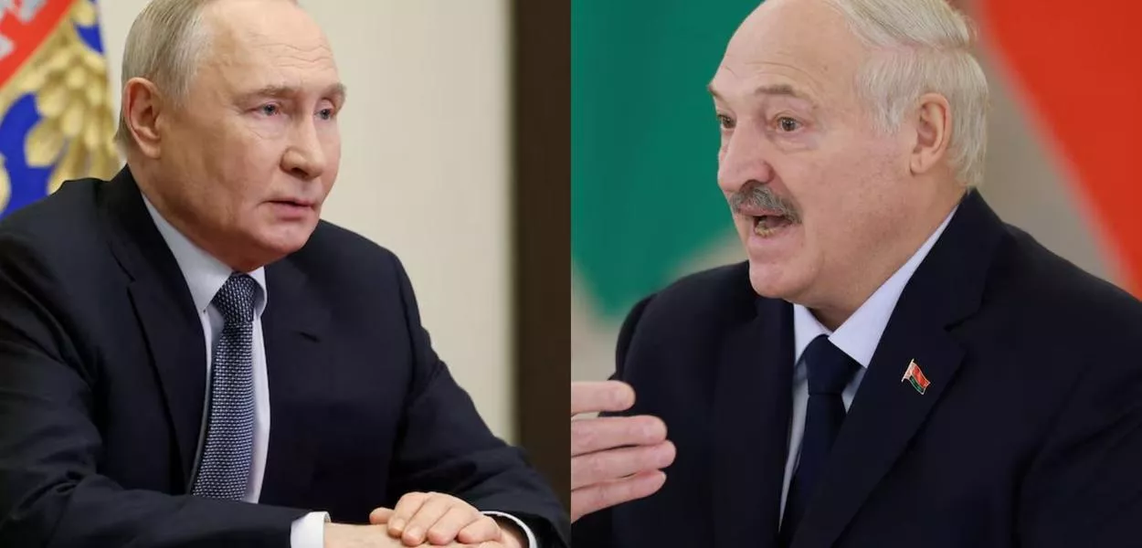 Putin e Lukashenko se reúnem em Moscou e defendem memória da vitória soviética sobre o nazismo