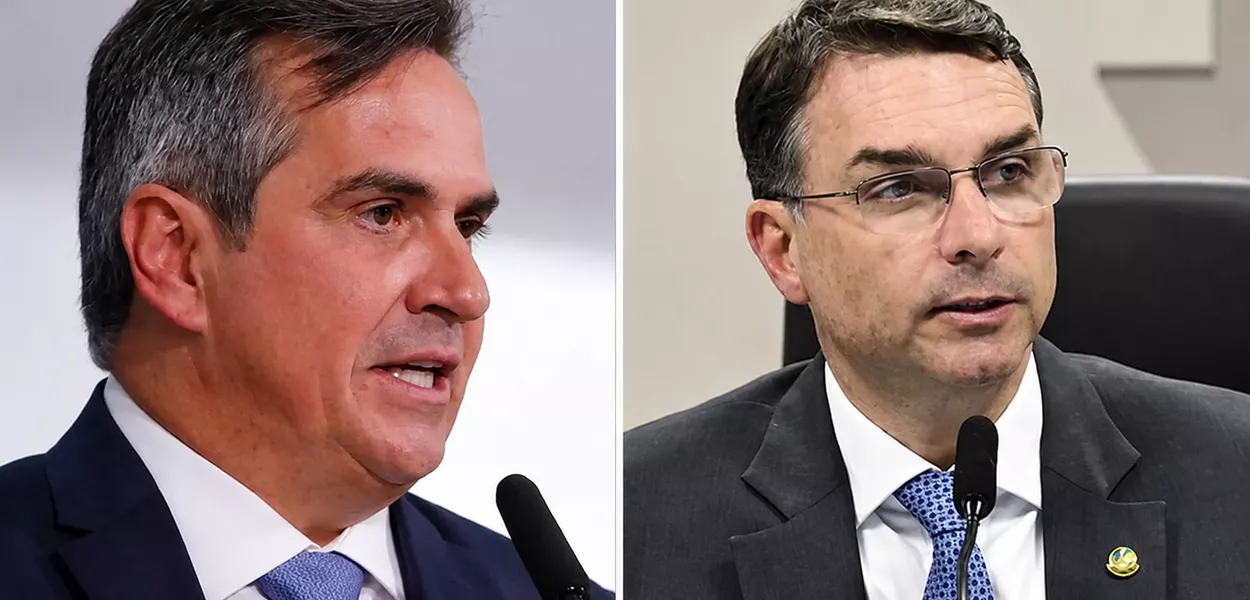 Ciro Nogueira e Flávio Bolsonaro
