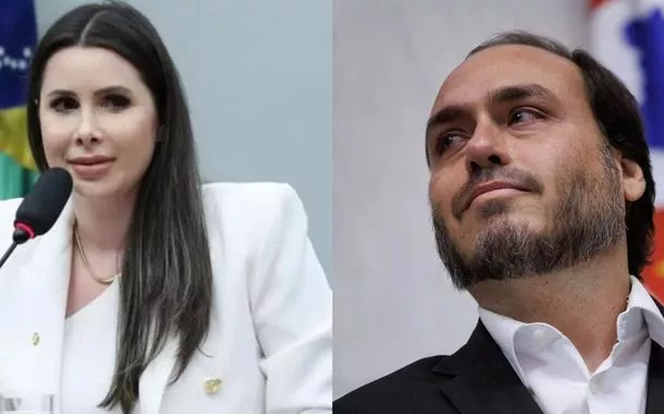 Caroline de Toni - Carlos Bolsonaro