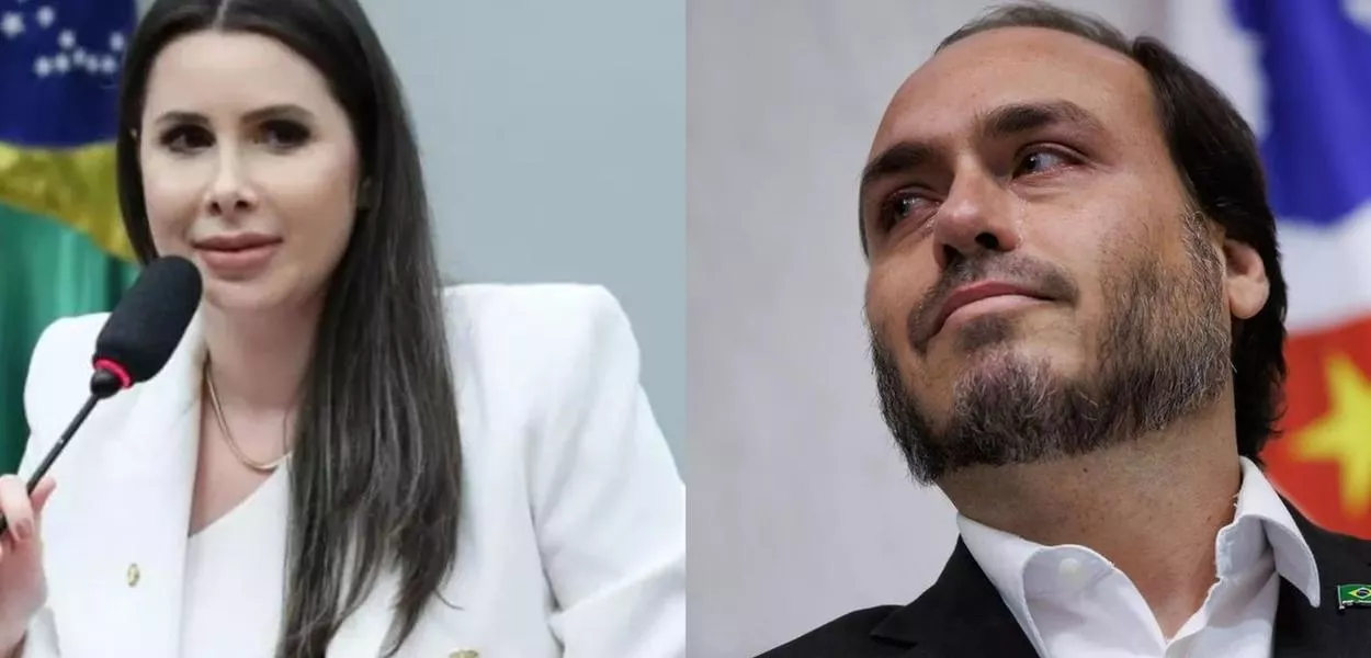 Caroline de Toni - Carlos Bolsonaro