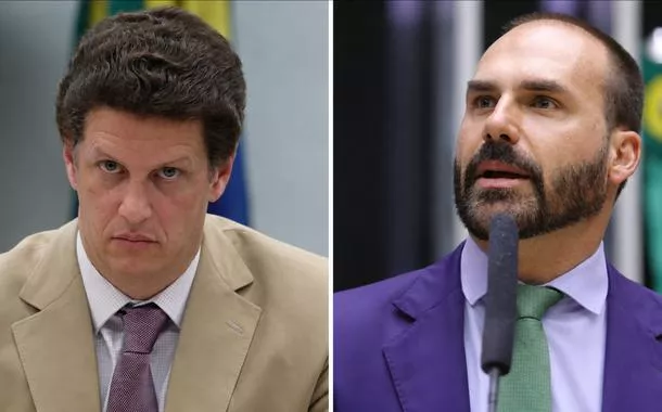 Ricardo Salles e Eduardo Bolsonaro